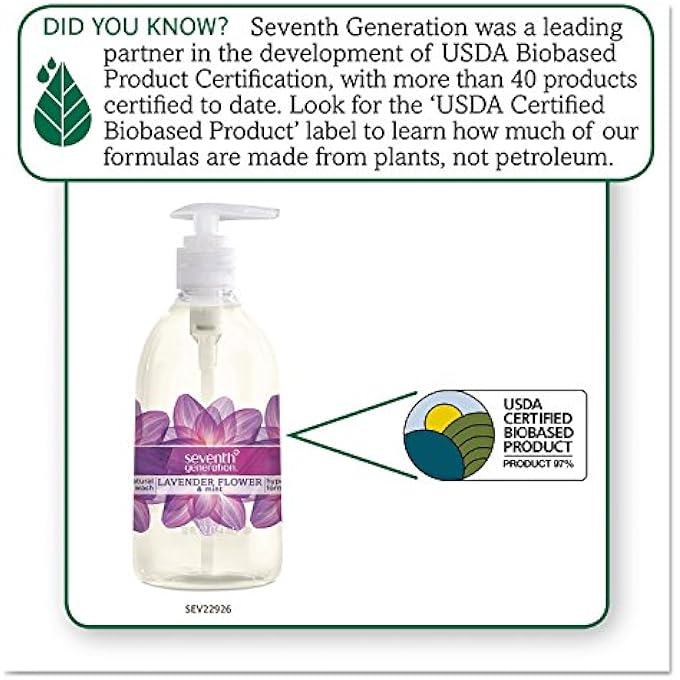 Seventh Generation SEV22926CT - NATURAL HAND WASH - Image 2